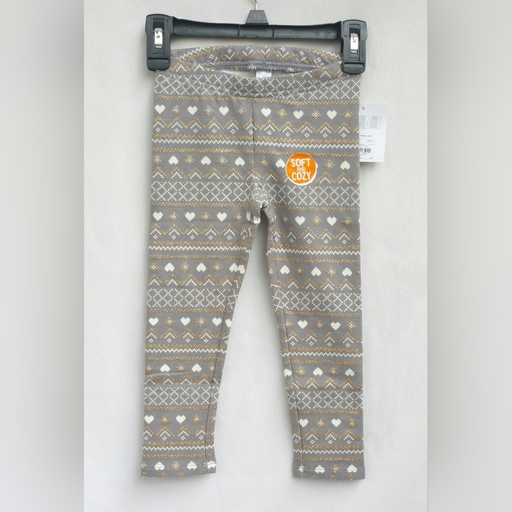 Jumping Beans Leggings Hearts Toddler Girl 2T